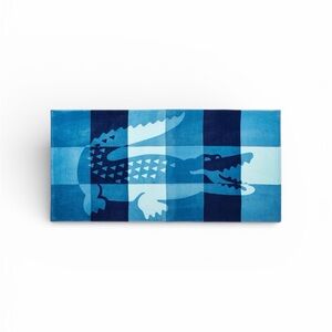 NWT Lacoste Ombré Blue Crocodile Towel